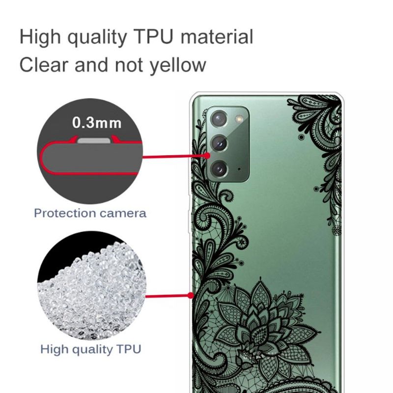 Deksel Til Samsung Galaxy Note 20 Blomsterblonde