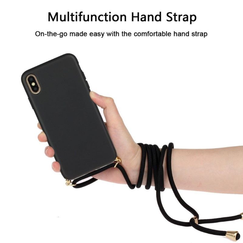 Deksel Til iPhone X / XS Med Skulderstropp