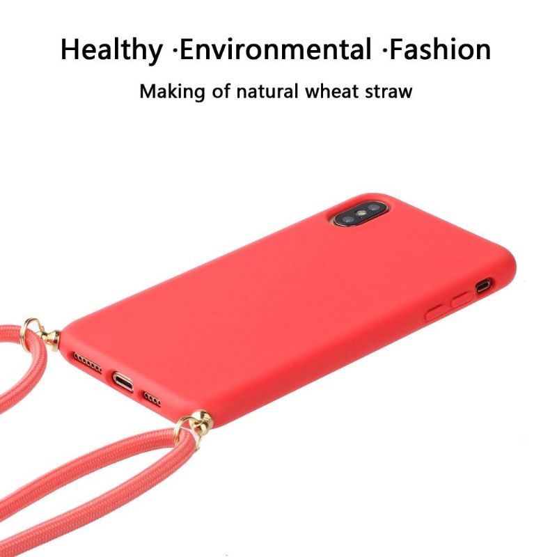 Deksel Til iPhone X / XS Med Skulderstropp