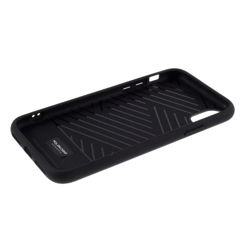 Deksel Til iPhone X / XS Molan Cano Stripete Effekt