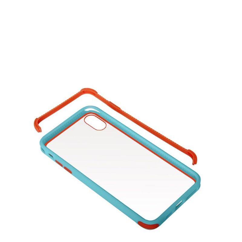 Deksel Til iPhone X / XS Originalitet Transparent Konturfarget