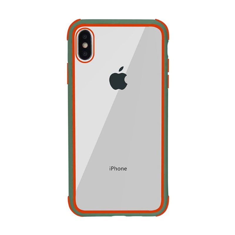 Deksel Til iPhone X / XS Originalitet Transparent Konturfarget