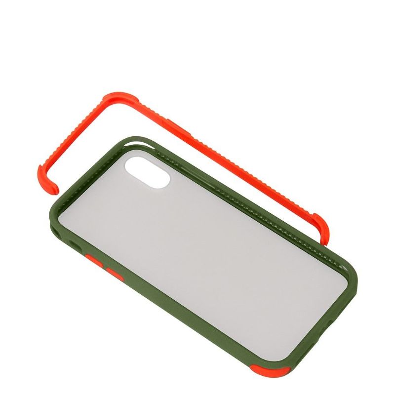 Deksel Til iPhone X / XS Originalitet Transparent Konturfarget