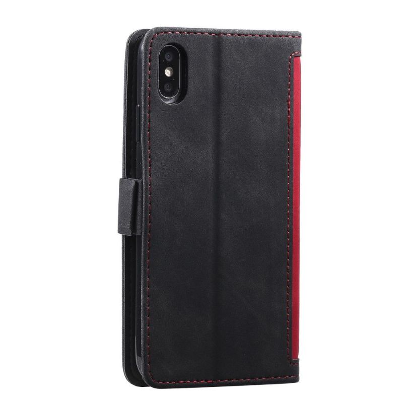 Folio Deksel Til iPhone X / XS Lommebok Vintage Lomme