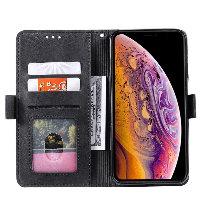 Folio Deksel Til iPhone X / XS Lommebok Vintage Lomme