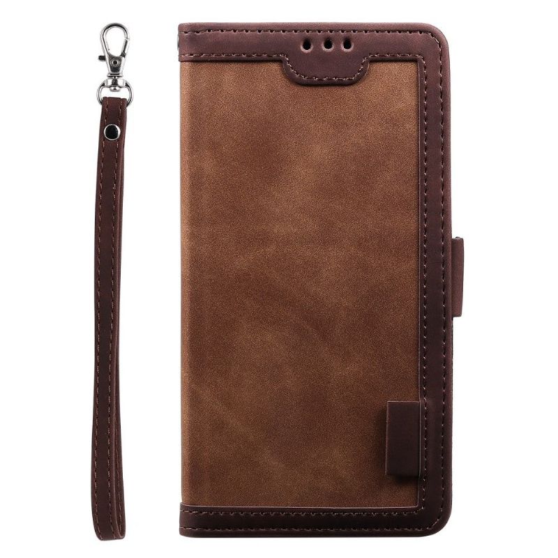 Folio Deksel Til iPhone X / XS Lommebok Vintage Lomme