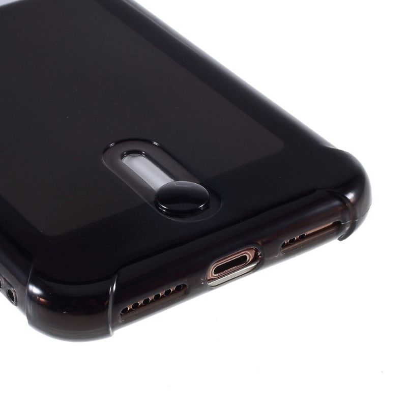 Mobildeksel Til iPhone X / XS Gjennomsiktig Kortholder