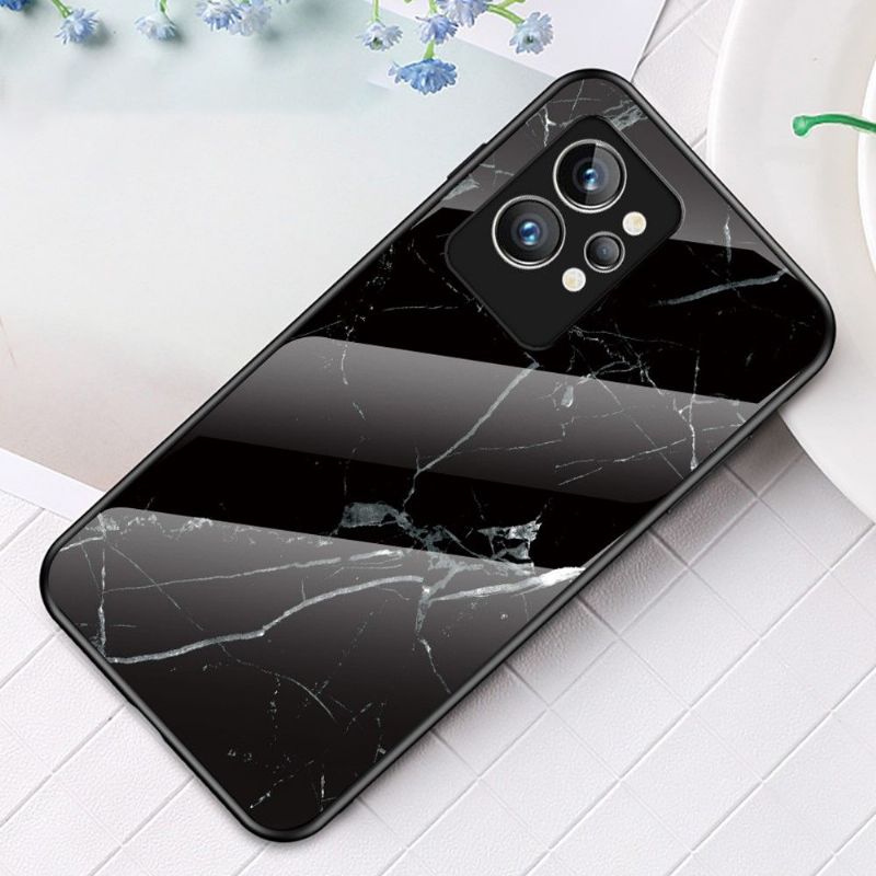 Deksel Til Realme GT 2 Pro Lina Marmor Glass Bakside