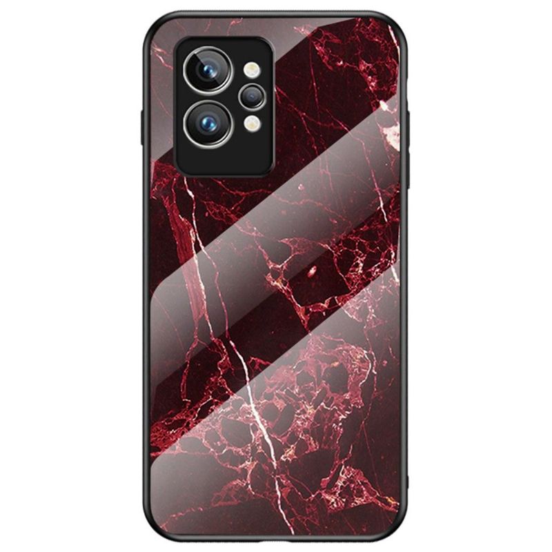 Deksel Til Realme GT 2 Pro Lina Marmor Glass Bakside