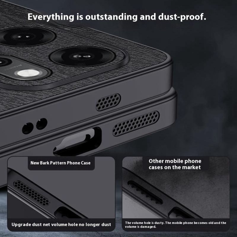 Deksel Til Oppo Reno 14 Pro 5g Tretekstur