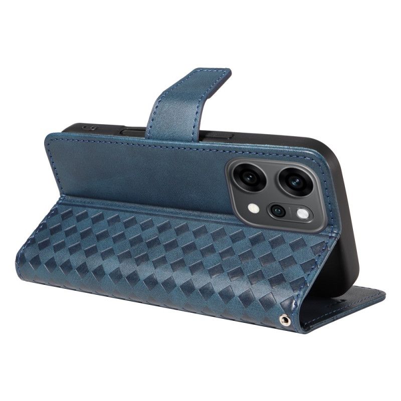 Folio Deksel Oppo Reno 14 Pro 5g Diamantkant Beskyttelse Deksel