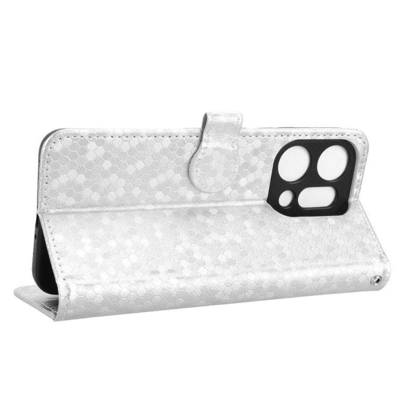 Folio Deksel Oppo Reno 14 Pro 5g Glanset Beskyttelse Deksel