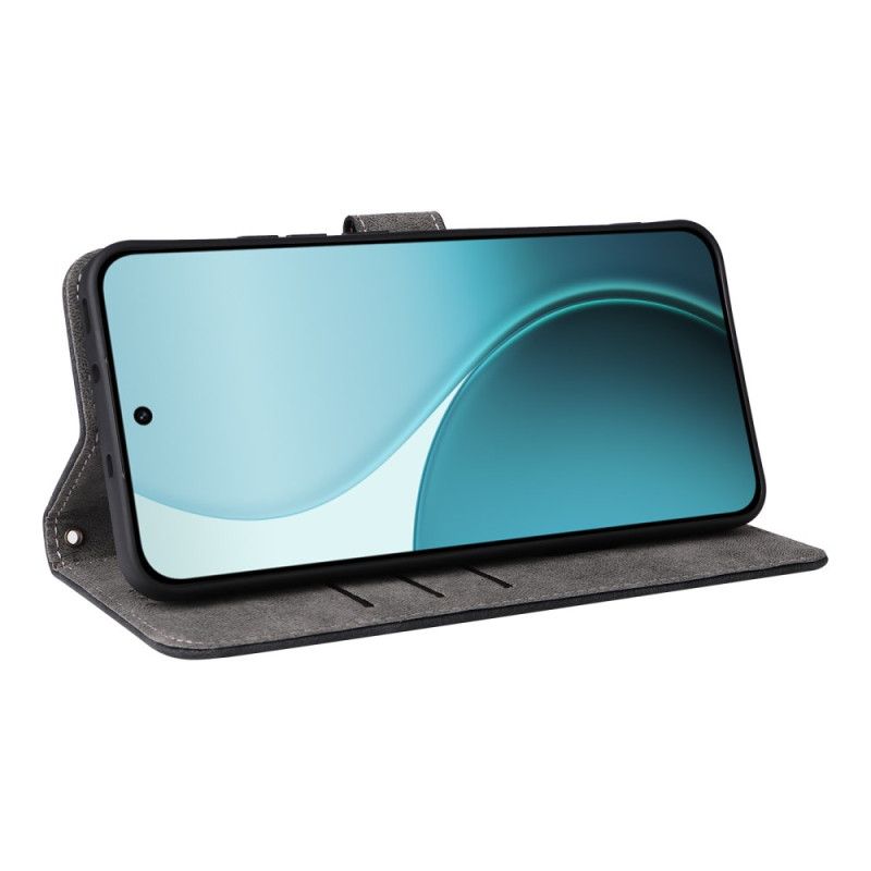 Folio Deksel Oppo Reno 14 Pro 5g Rfid-blokkering Med Stropp