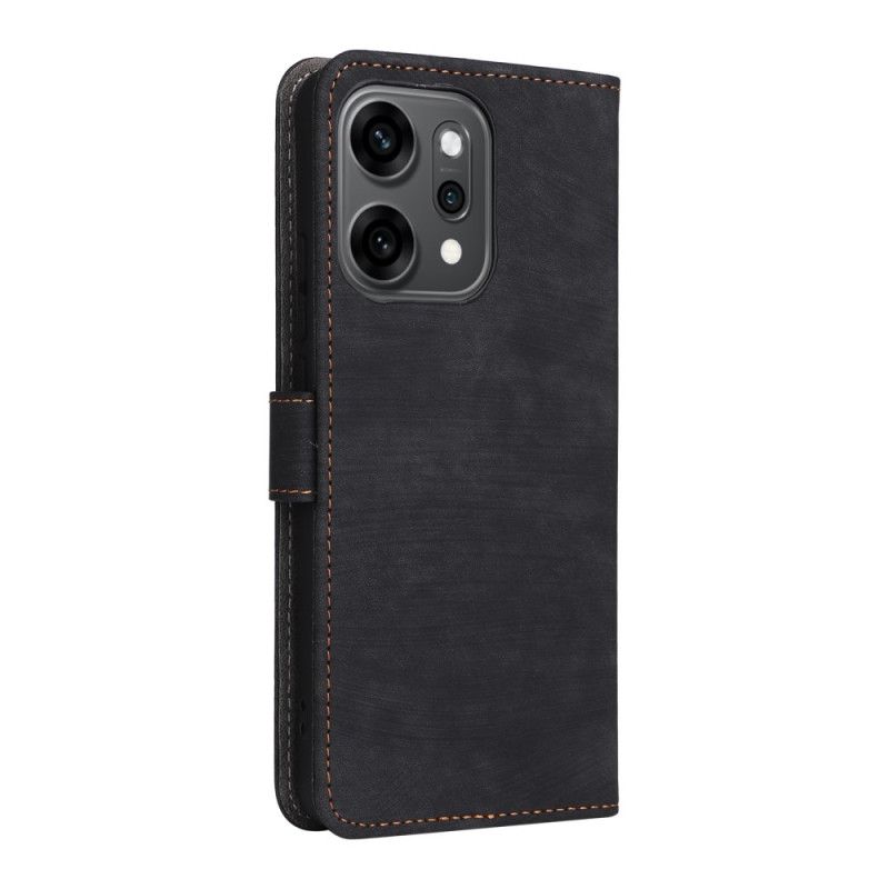 Folio Deksel Oppo Reno 14 Pro 5g Rfid-blokkering Med Stropp