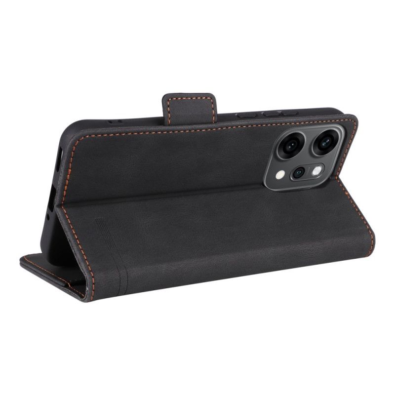 Folio Deksel Oppo Reno 14 Pro 5g Vintage Semsket Skinneffekt