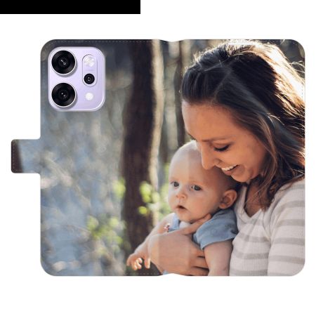 Lærdeksel Folio Deksel Oppo Reno 14 Pro 5g Mobildeksel Retro