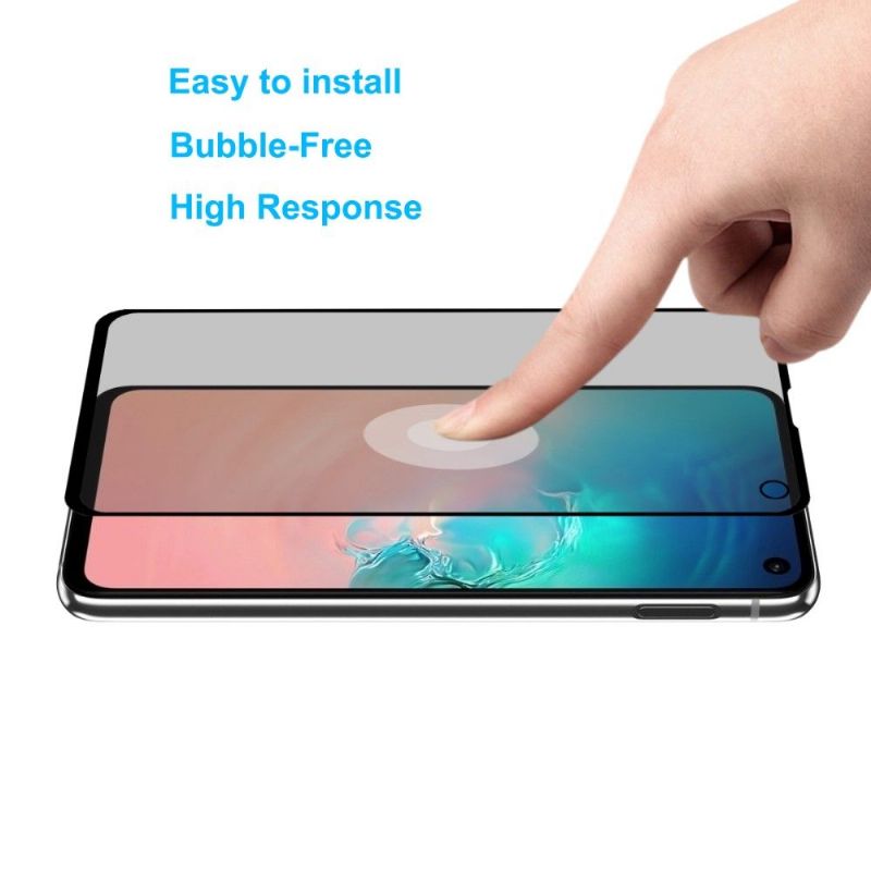 Samsung Galaxy S10E - Herdet Glass Og Personvernfilter