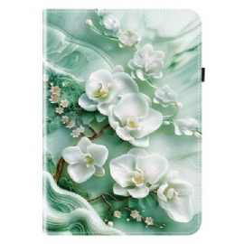 Case Etui Samsung Galaxy Tab S11 Mobildeksel Jadeblomster