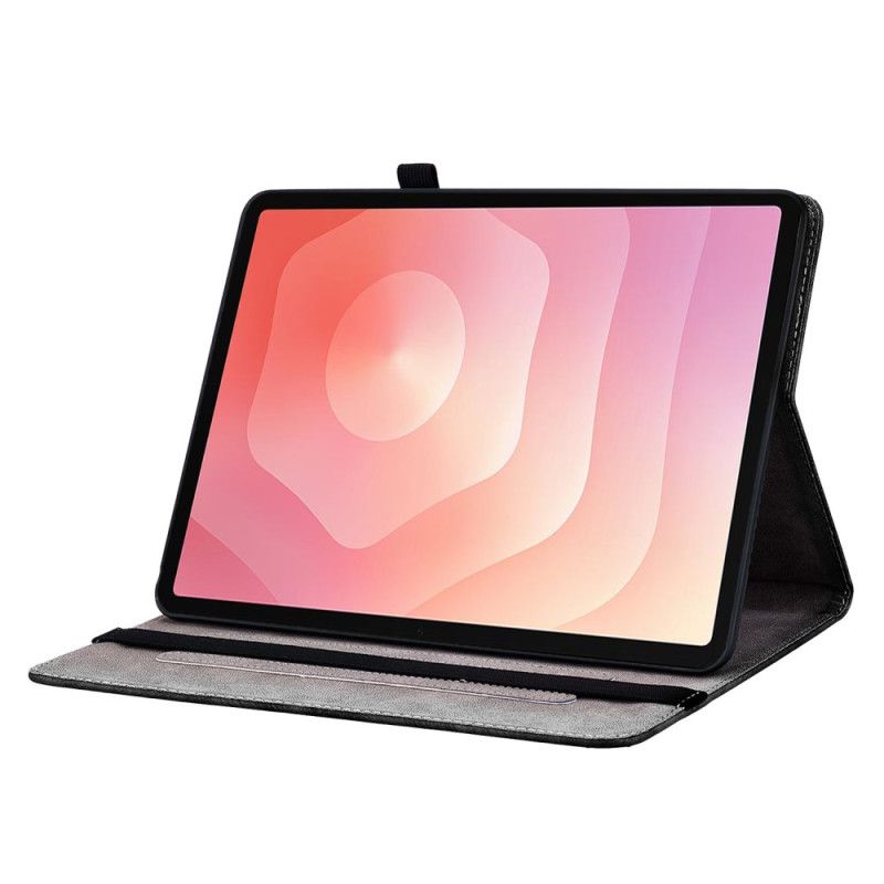 Case Etui Samsung Galaxy Tab S11 Mobildeksel Rosa Sommerfugler