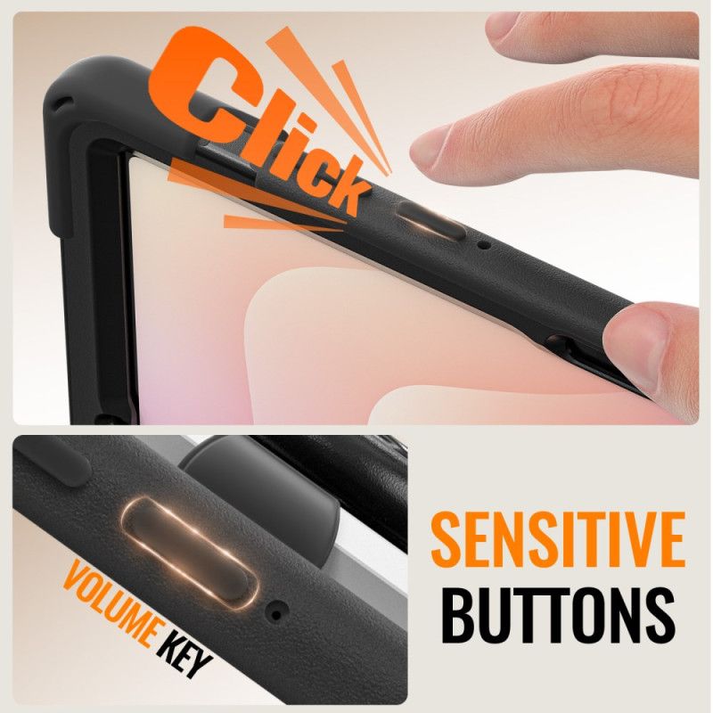 Deksel Samsung Galaxy Tab S11 Trippel Beskyttelse Med Ringholder