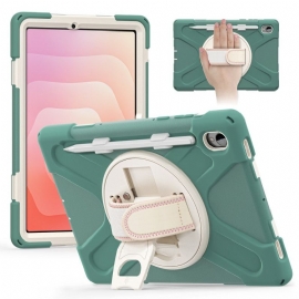 Deksel Samsung Galaxy Tab S11 Ultraslitesterk Med Pekepennholder Og Skulder Stropp