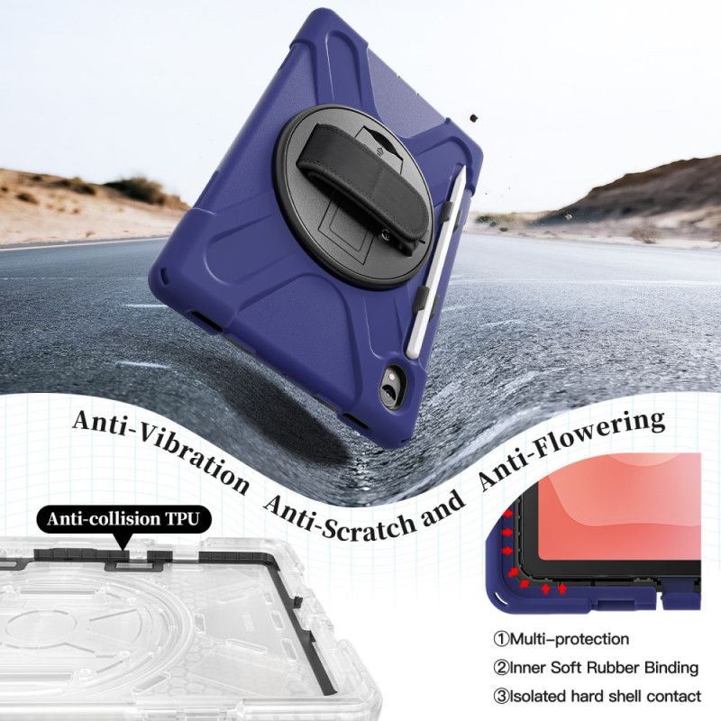 Deksel Samsung Galaxy Tab S11 Ultraslitesterk Med Pekepennholder Og Skulder Stropp