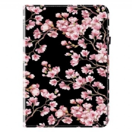 Etui Til Samsung Galaxy Tab S11 Plommeblomster