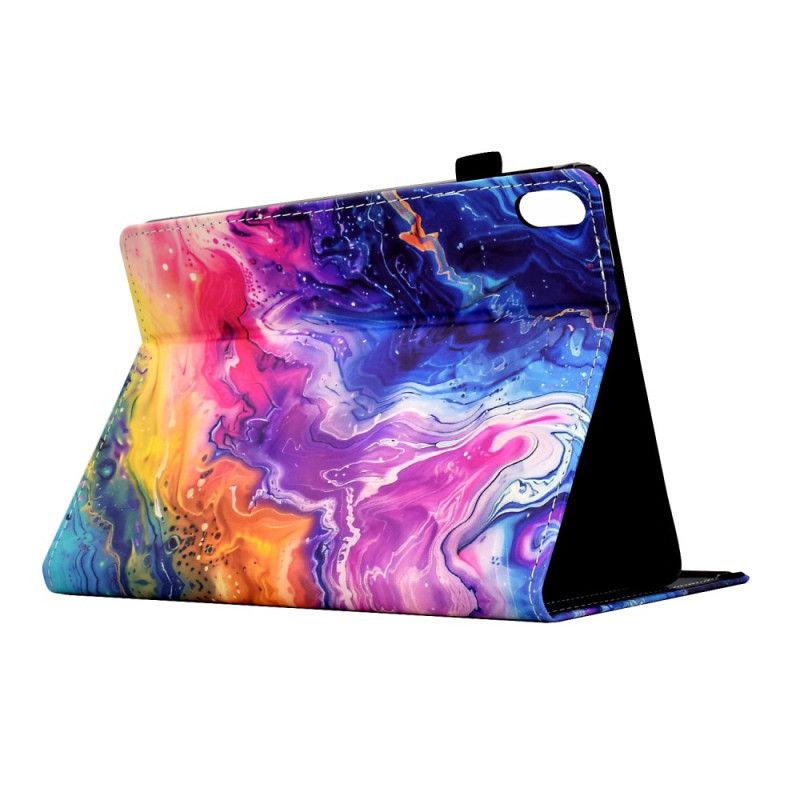 Folio Deksel Samsung Galaxy Tab S11 Farget Marmor