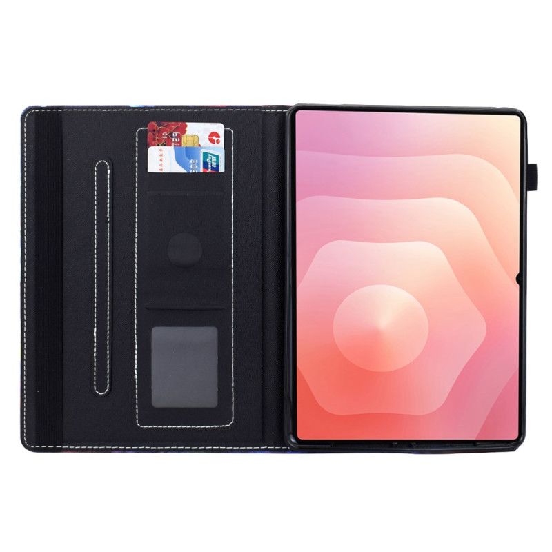 Folio Deksel Til Samsung Galaxy Tab S11 Ulv I Stjerner