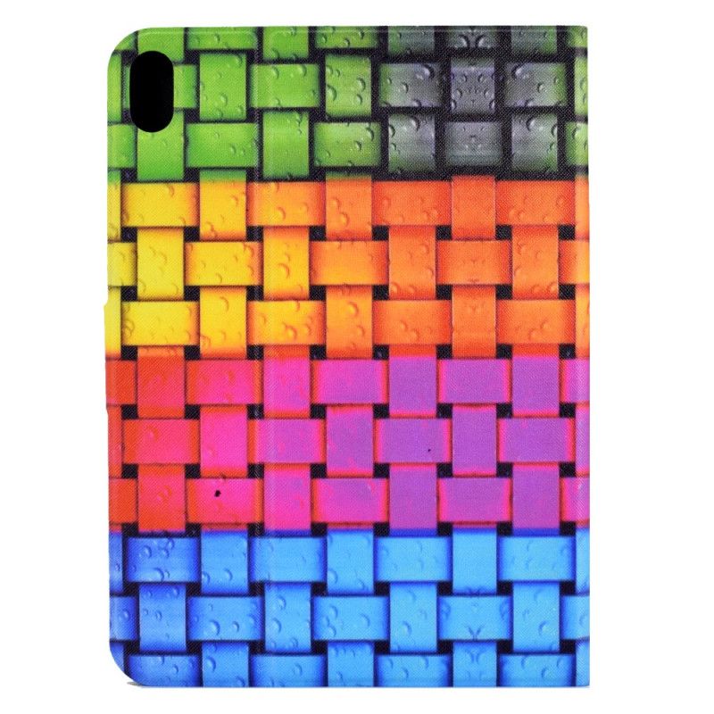 Lærdeksel Folio Deksel Samsung Galaxy Tab S11 Mobildeksel Flettet Mønster