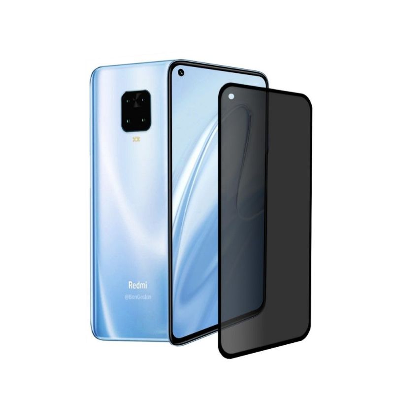 Xiaomi Redmi Note 9 Skjermbeskytter Herdet Glass Og Personvernfilter