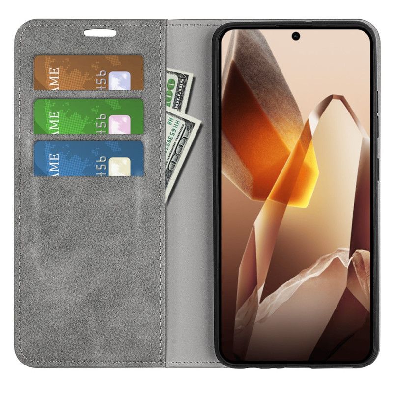 Folio Deksel Lær Oneplus 13 Mobildeksel Klassisk