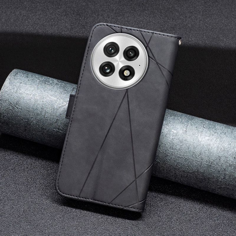 Folio Deksel Oneplus 13 Abeel Geometrisk Mønster