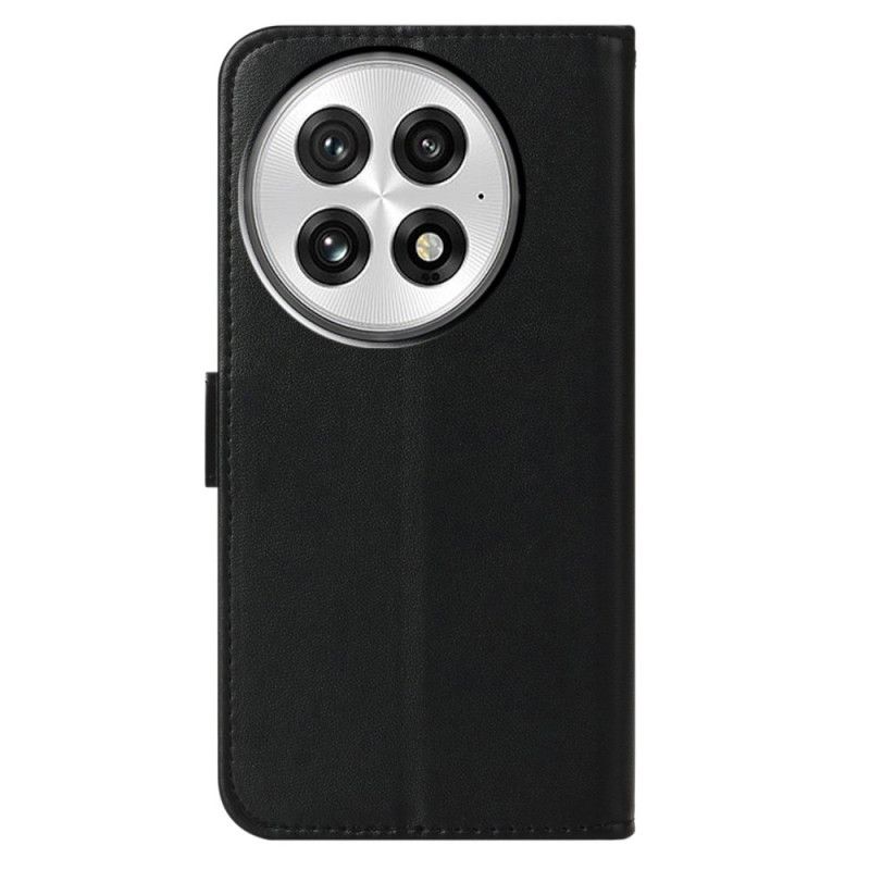 Folio Deksel Til Oneplus 13 Ensfarget