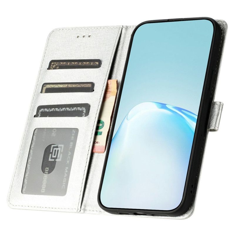 Lærdeksel Folio Deksel Oneplus 13 Mobildeksel Silketekstur