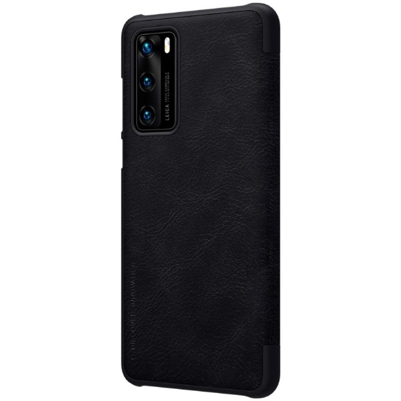 Lærdeksel Til Huawei P40 Qin-serien Nillkin Kunstskinn