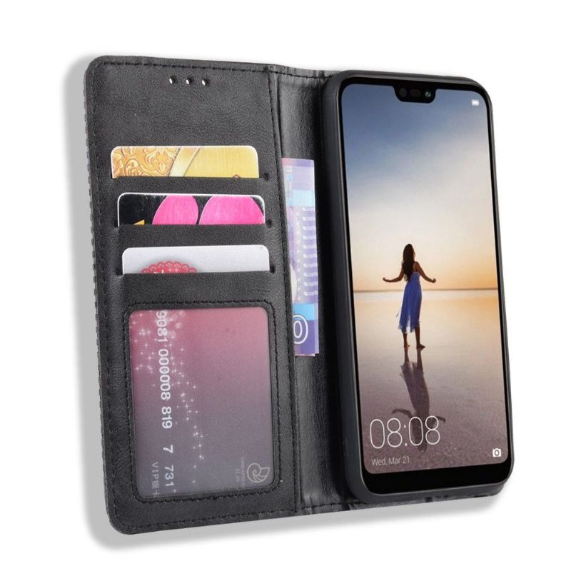 Lærdeksel Til Huawei P20 Lite Originalitet Cirénius Style Leather