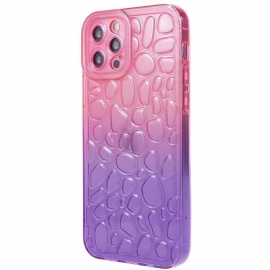 Mobildeksel Til iPhone 12 Pro Max Bicolor Pebbles
