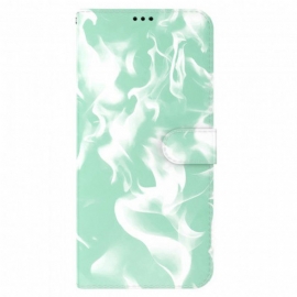 Lærdeksel Til Oppo A54 5G / A74 5G Abstrakt Mønster
