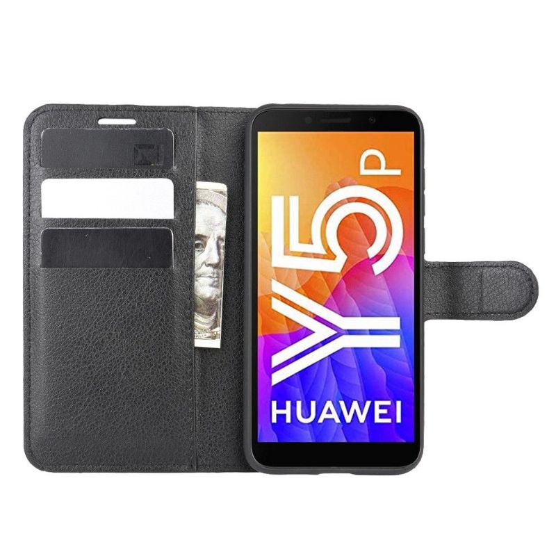 Folio Deksel Til Huawei Y5p Lommebok Skinnstil