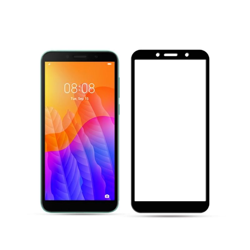 Huawei Y5P Skjermbeskytter I Herdet Glass I Full Størrelse