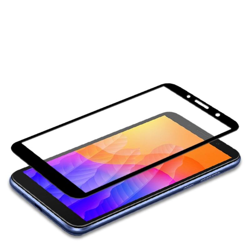 Huawei Y5P Skjermbeskytter I Herdet Glass I Full Størrelse