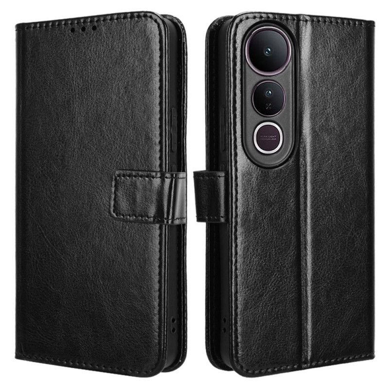 Folio Deksel Til Vivo V50 Lite 5g Prangende Imitasjonsskinn