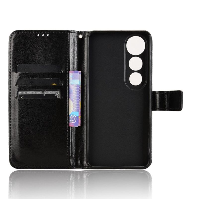 Folio Deksel Til Vivo V50 Lite 5g Prangende Imitasjonsskinn