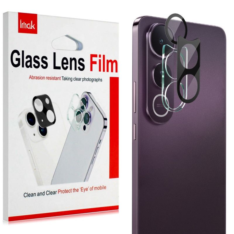 Linsebeskytter I Herdet Glass For Vivo V50 Lite 5g (svart Versjon)