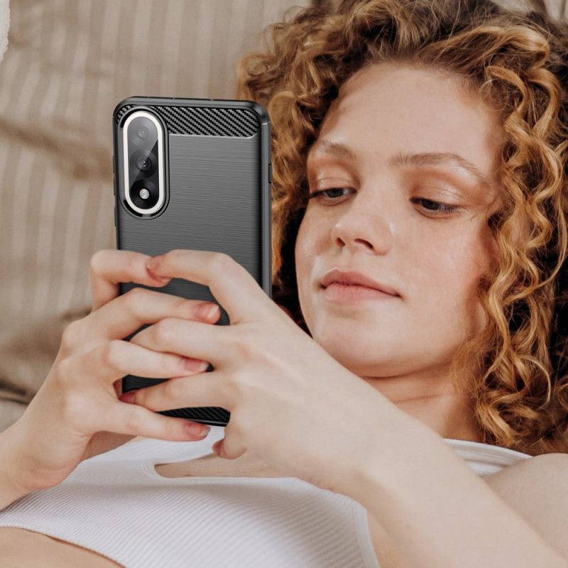 Deksel Oneplus Nord 5 Børstet Karbonfiber Beskyttelse Deksel