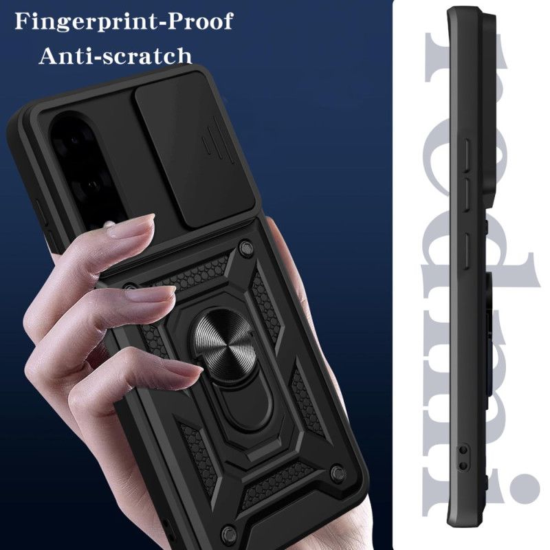 Deksel Oneplus Nord 5 Skyvedeksel Og Stativ For Kamera Beskyttelse Deksel