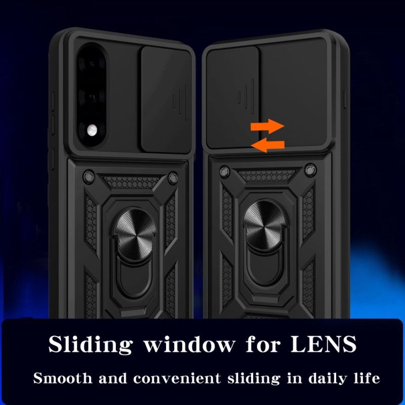 Deksel Oneplus Nord 5 Skyvedeksel Og Stativ For Kamera Beskyttelse Deksel