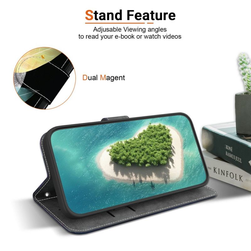 Folio Deksel Oneplus Nord 5 Fargerike Fjær