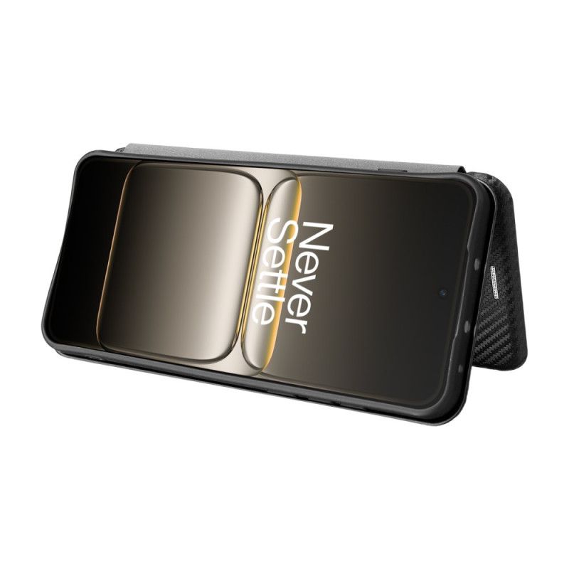 Folio Deksel Oneplus Nord 5 Karbonfiber